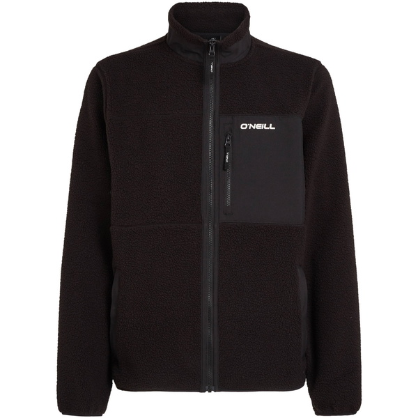 2025 O'Neill Mens Must-Have High-Pile Zip Fleece 2350133 - Black Out